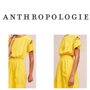 Anthropologie Ivetta Tie Dress by Tracey Reese